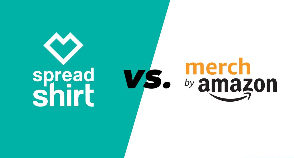 Cover Spreadshirt vs Amazon